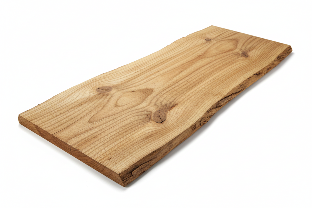 tabla de madera de pino parana en bruto